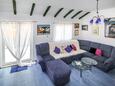 Obývací pokoj Trpanj, Obývací pokoj v ubytování typu apartment, s klimatizací, domácí mazlíčci povoleni a WiFi.