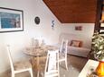 Dining room Petrčane, Dining room in the apartment, air condition available, (pet friendly) and WiFi.