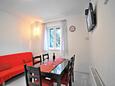 Dining room Podstrana, Dining room in the apartment, air condition available and WiFi.