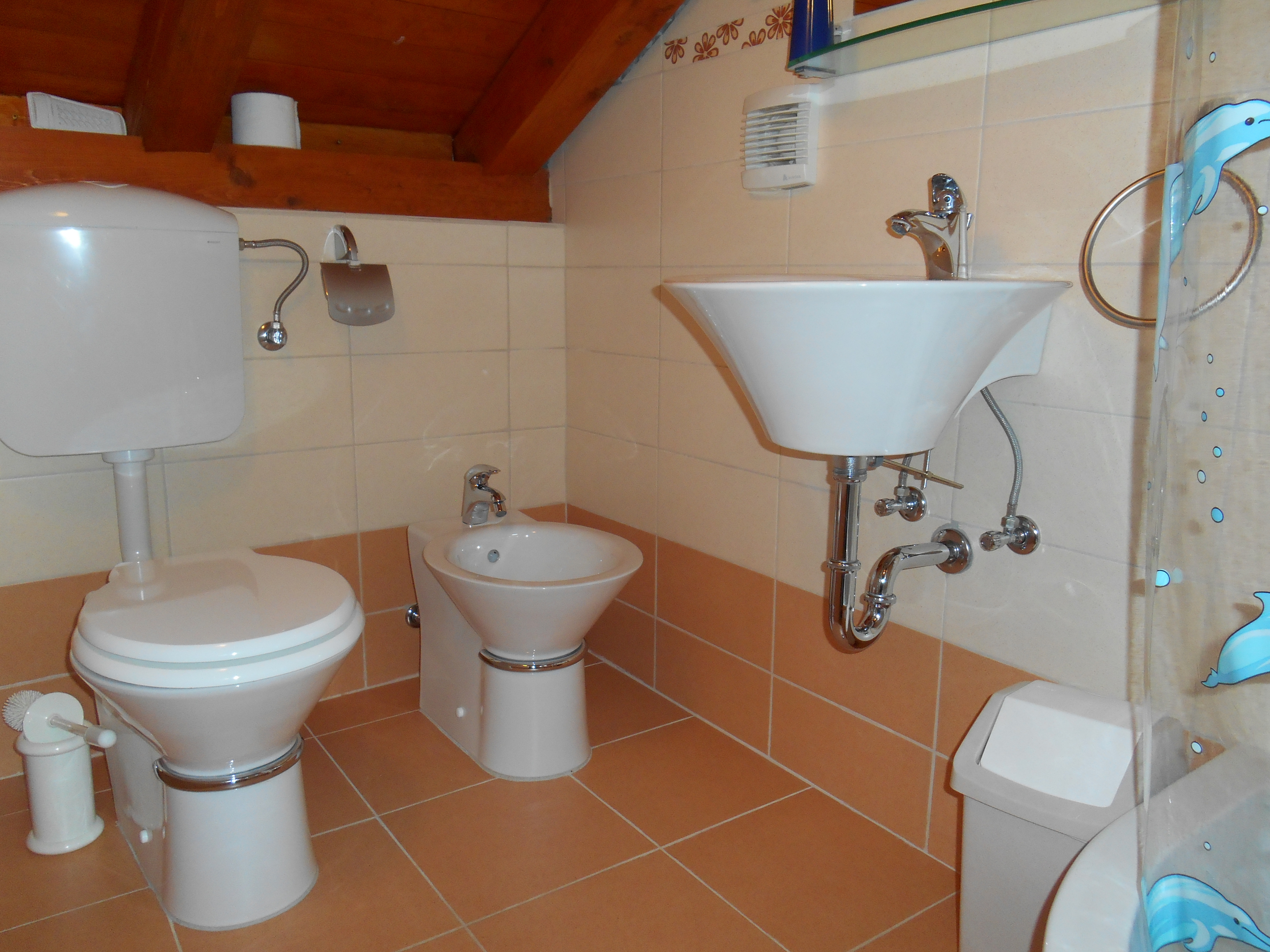 Two bedroom house with terrace and sea view Gornja Podgora, Makarska  K