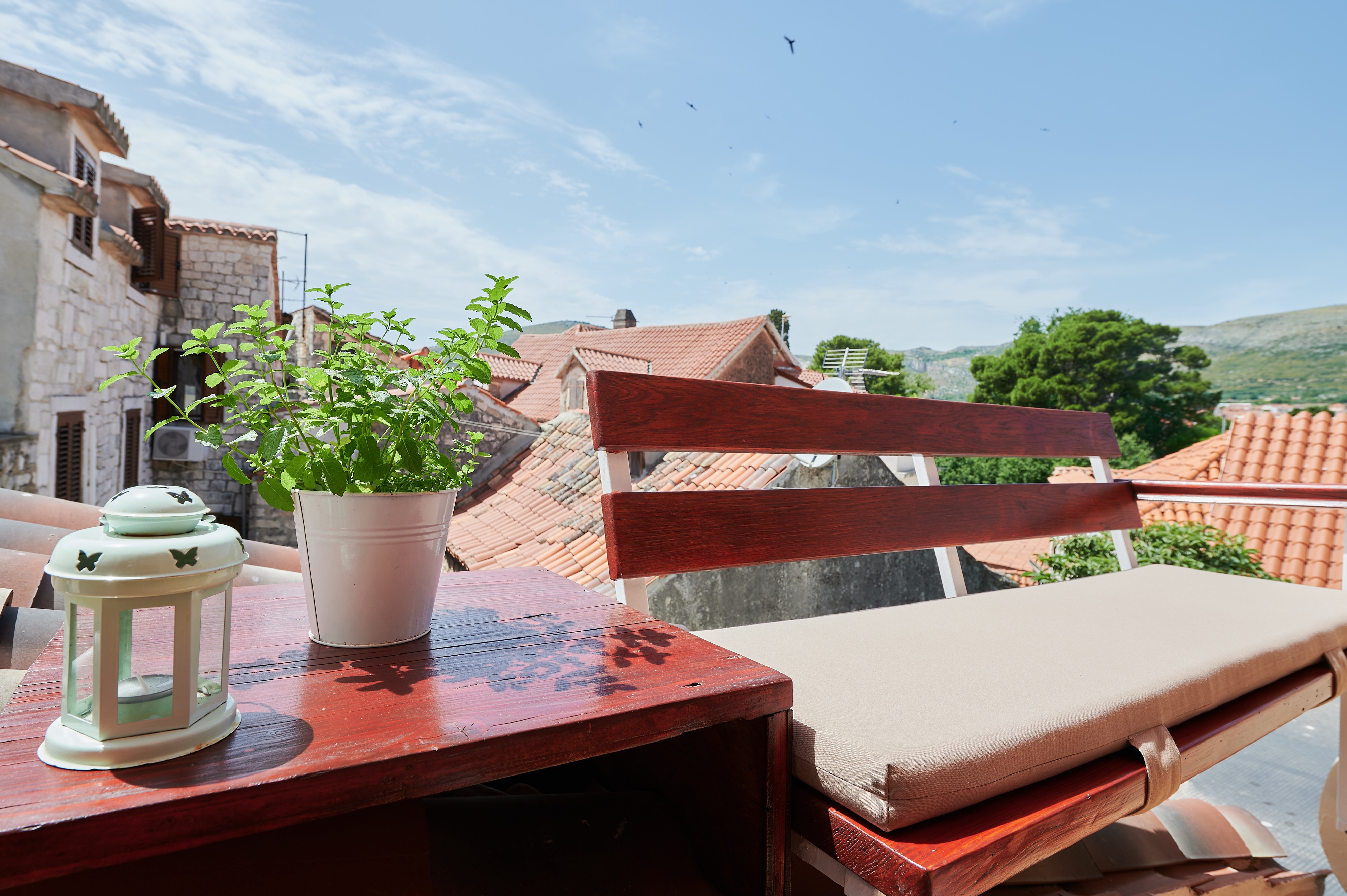 Studio flat with balcony Trogir  AS-a