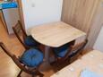 Dining room Orebić, Dining room in the apartment, (pet friendly) and WiFi.