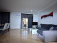 Living room Tribunj, Living room in the apartment, air condition available, (pet friendly) and WiFi.