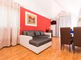Obývací pokoj 1 Okrug Gornji, Obývací pokoj 1 v ubytování typu apartment, s klimatizací a WiFi.
