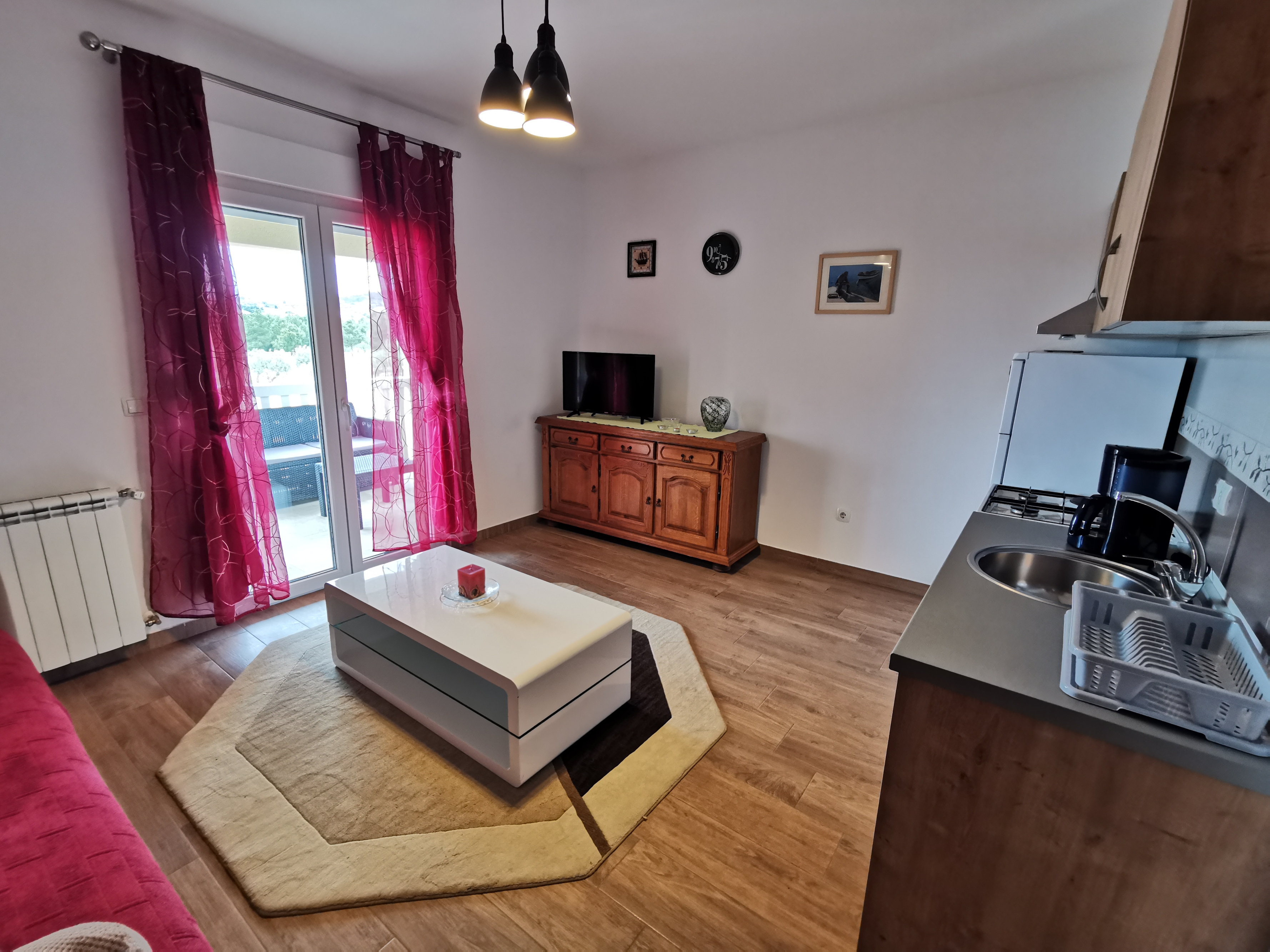 One bedroom apartment with terrace Vodice  A-a