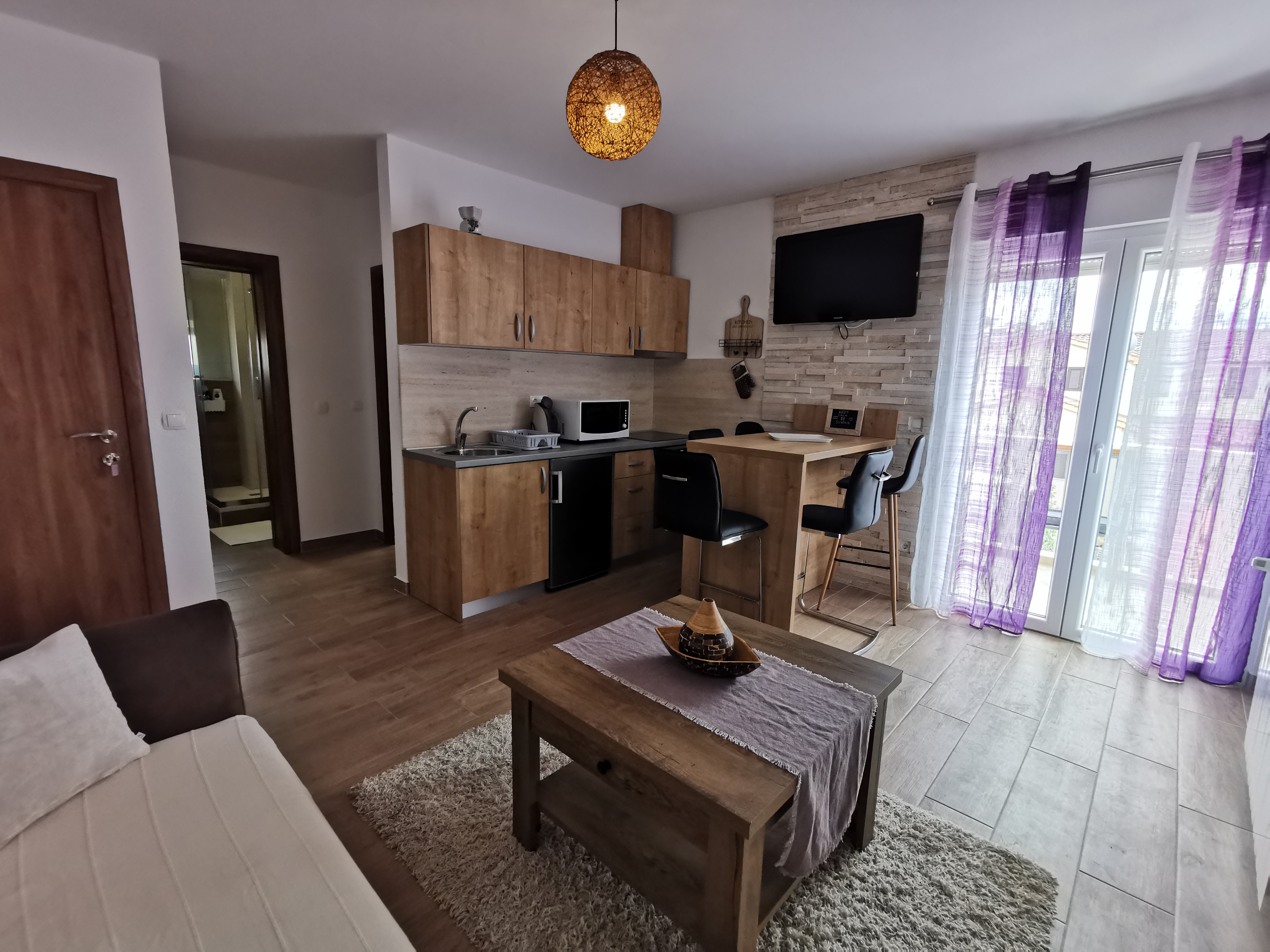Two bedroom apartment with balcony Vodice  A-b