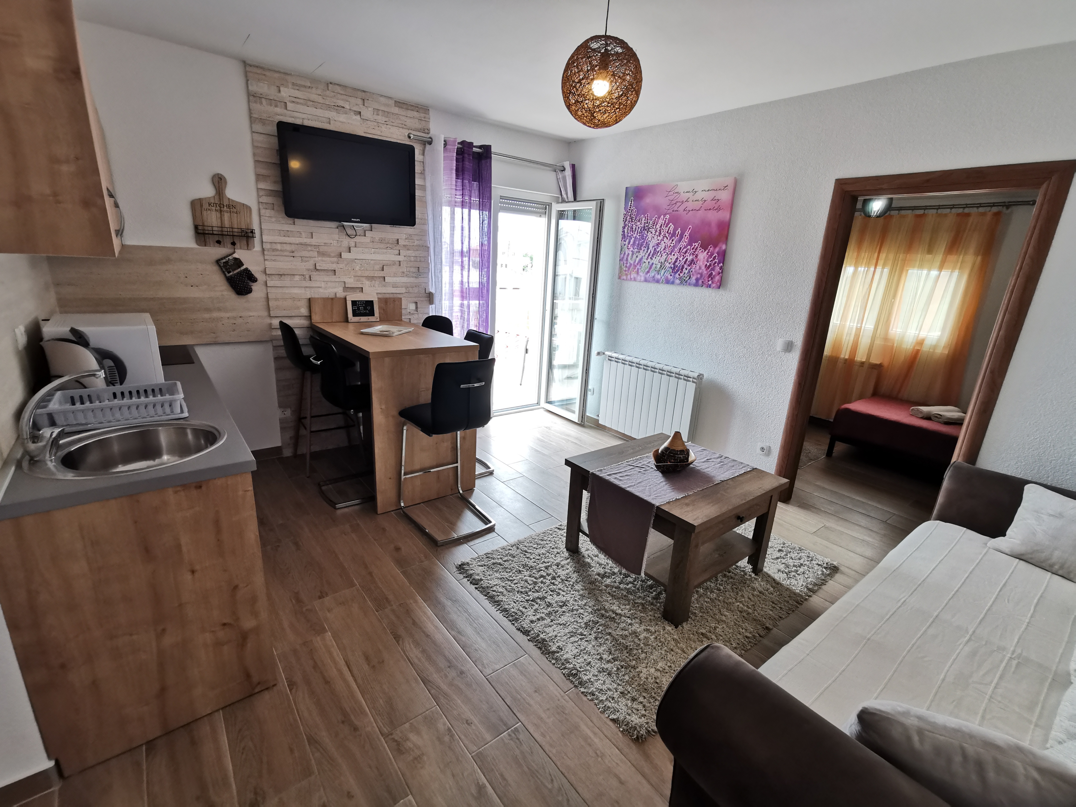 Two bedroom apartment with balcony Vodice  A-b