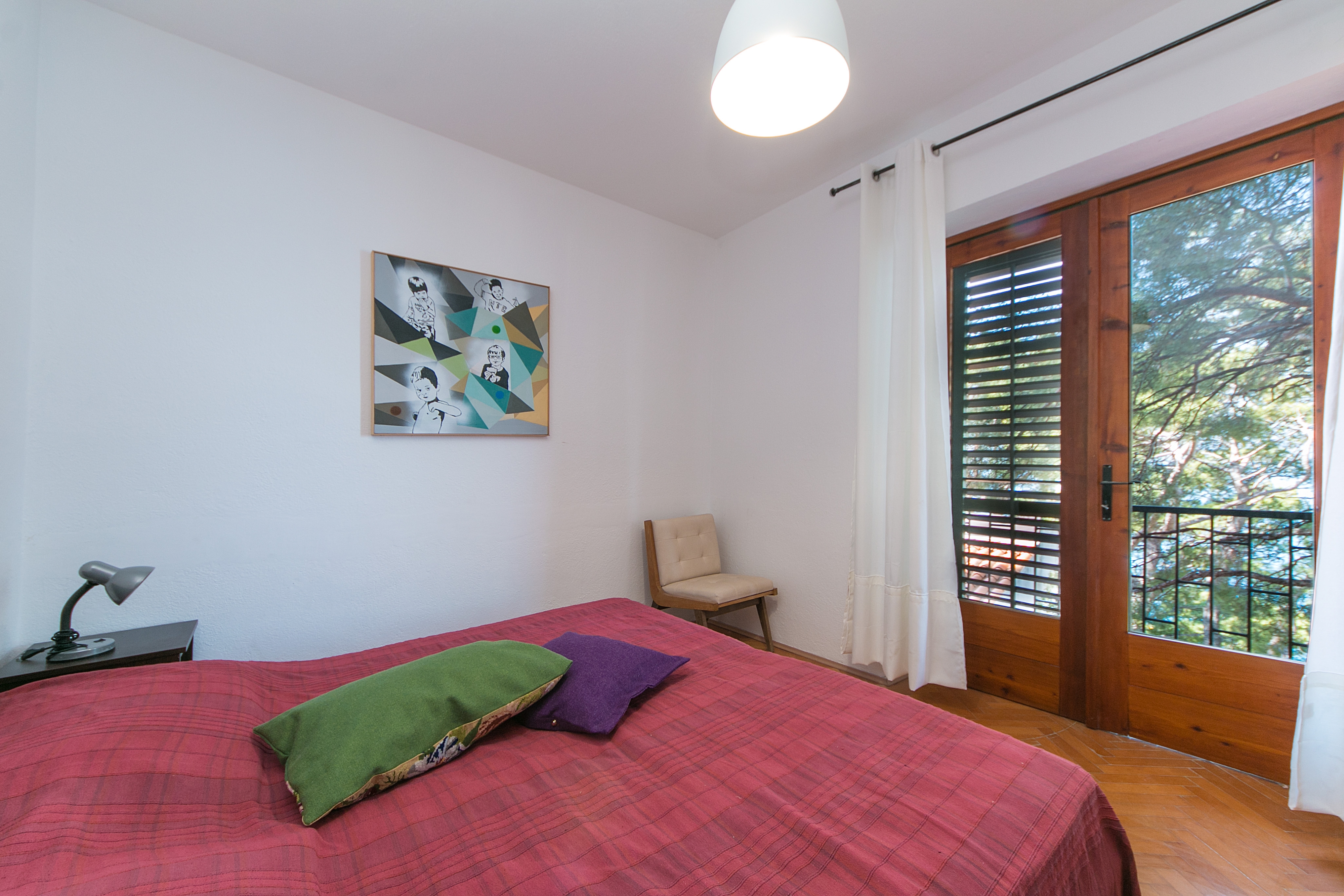 Two bedroom apartment near beach Brela, Makarska  A-c