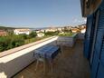 Barbat, Terrace in the apartment, with a sea view, (pet friendly) and WiFi.