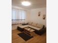 Obývací pokoj Novi Vinodolski, Obývací pokoj v ubytování typu apartment, WiFi.
