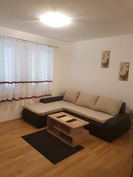 Novi Vinodolski, Wohnzimmer in folgender Unterkunftsart apartment, WiFi.