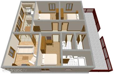 Plan Brna, Plan in the apartment.