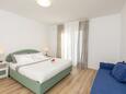 Ložnice 1 Njivice, Ložnice 1 v ubytování typu apartment, WiFi.