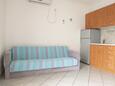 Obývací pokoj Njivice, Obývací pokoj v ubytování typu apartment, s klimatizací a WiFi.
