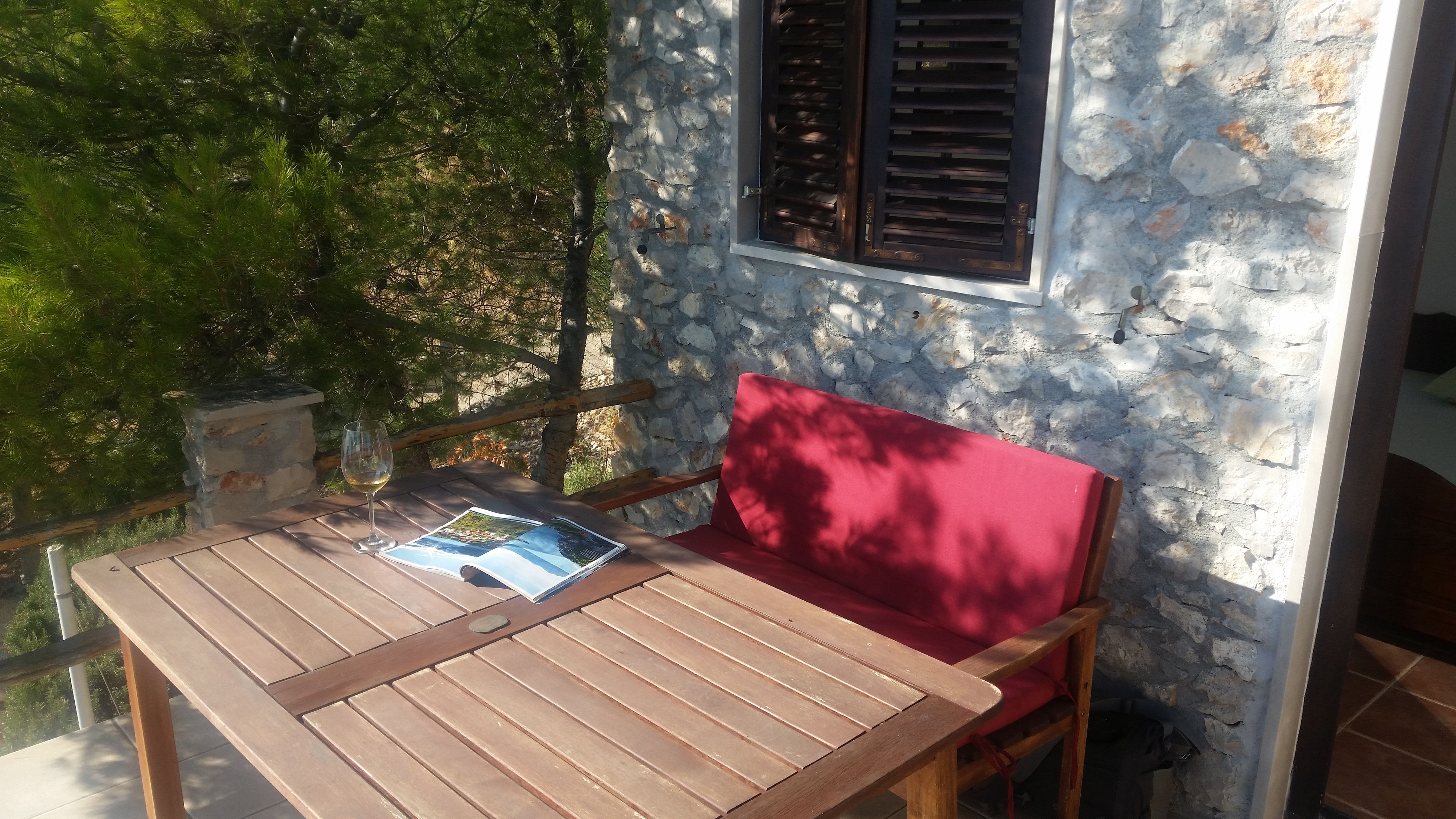 Two bedroom house near beach Cove Špiljice, Brač  K