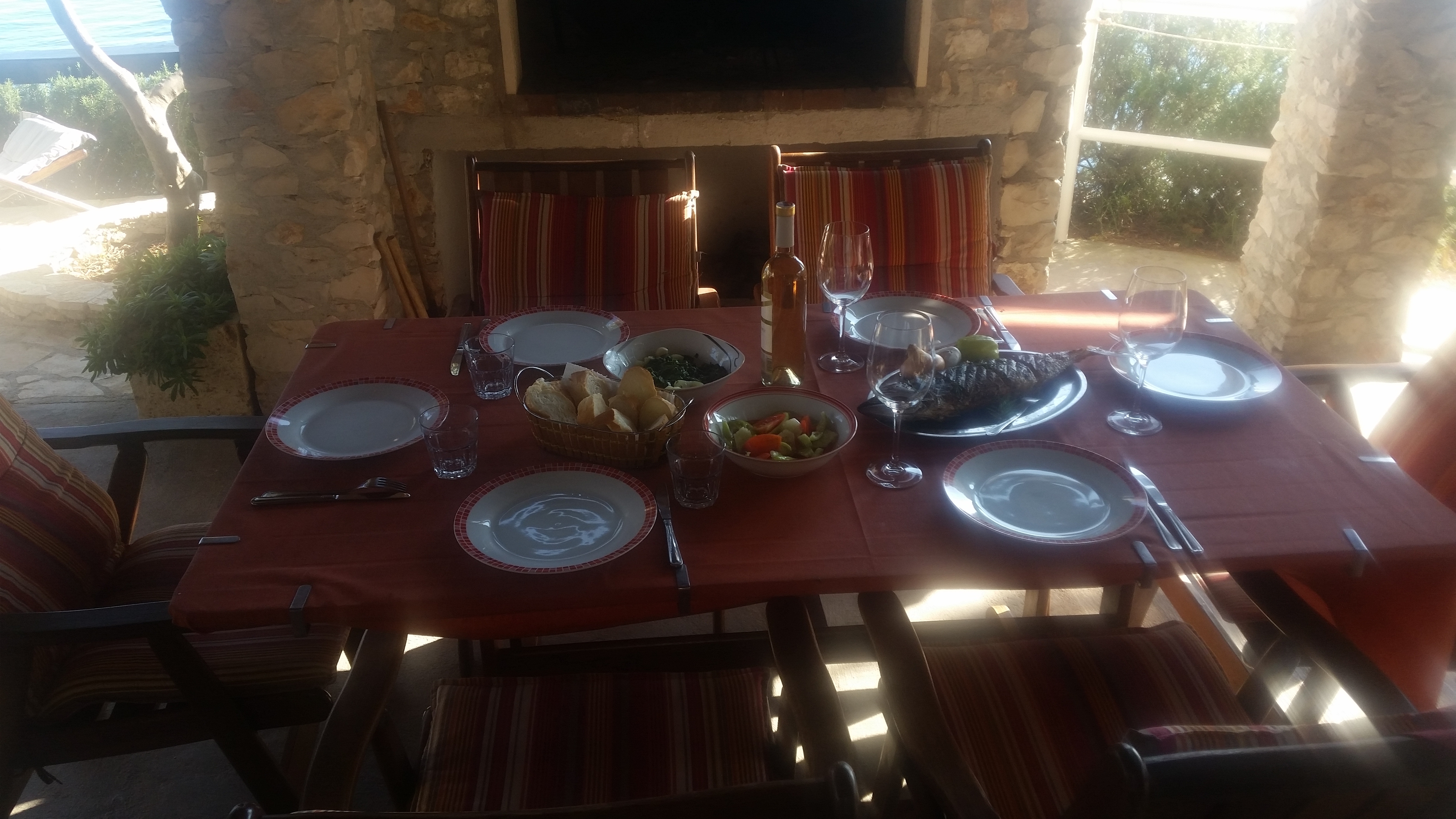 Two bedroom house near beach Cove Špiljice, Brač  K