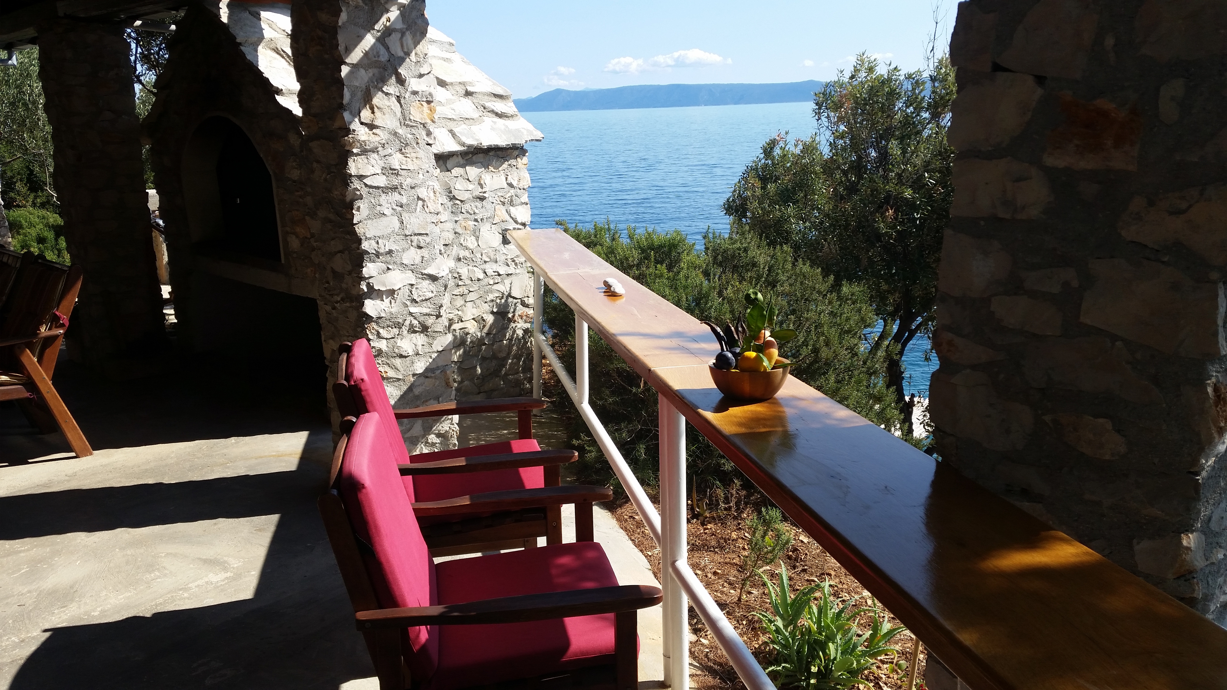 Two bedroom house near beach Cove Špiljice, Brač  K