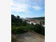 Kampor, Rab, Parkeerplaats 17034 - Appartementen with sandy beach.