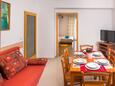 Jídelna Novalja, Jídelna v ubytování typu apartment, s klimatizací a WiFi.