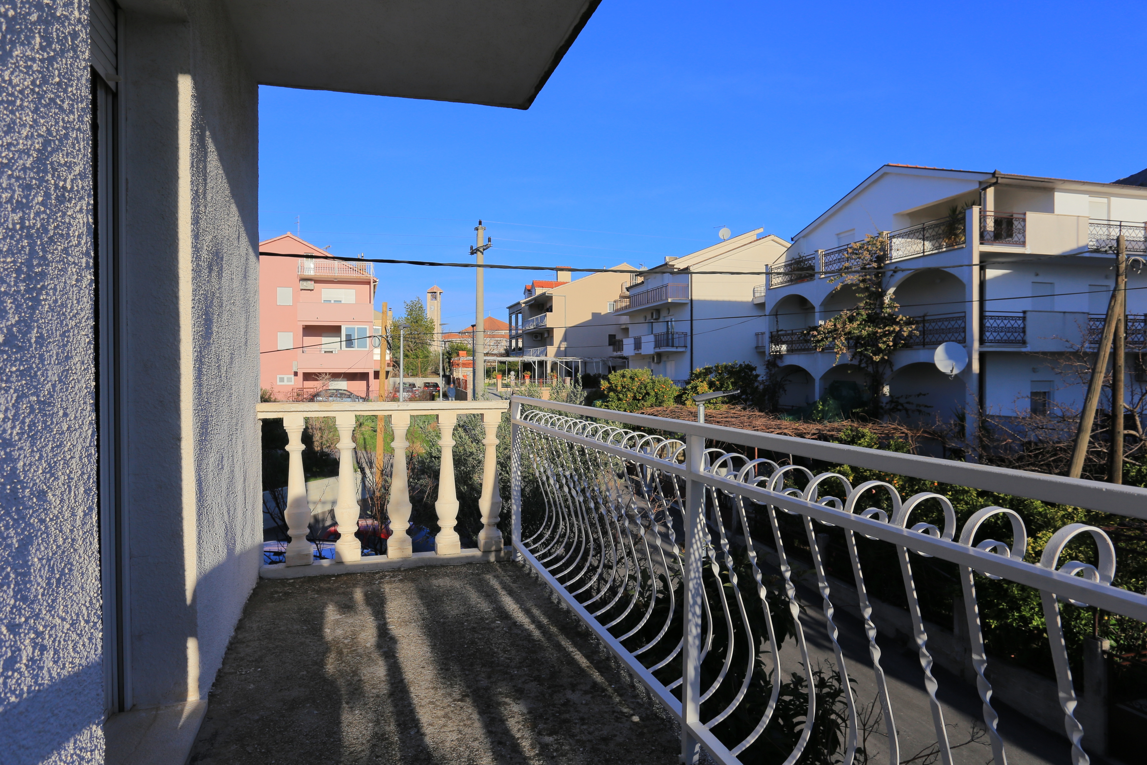 Three bedroom apartment with balcony and sea view Podstrana, Split  A-b