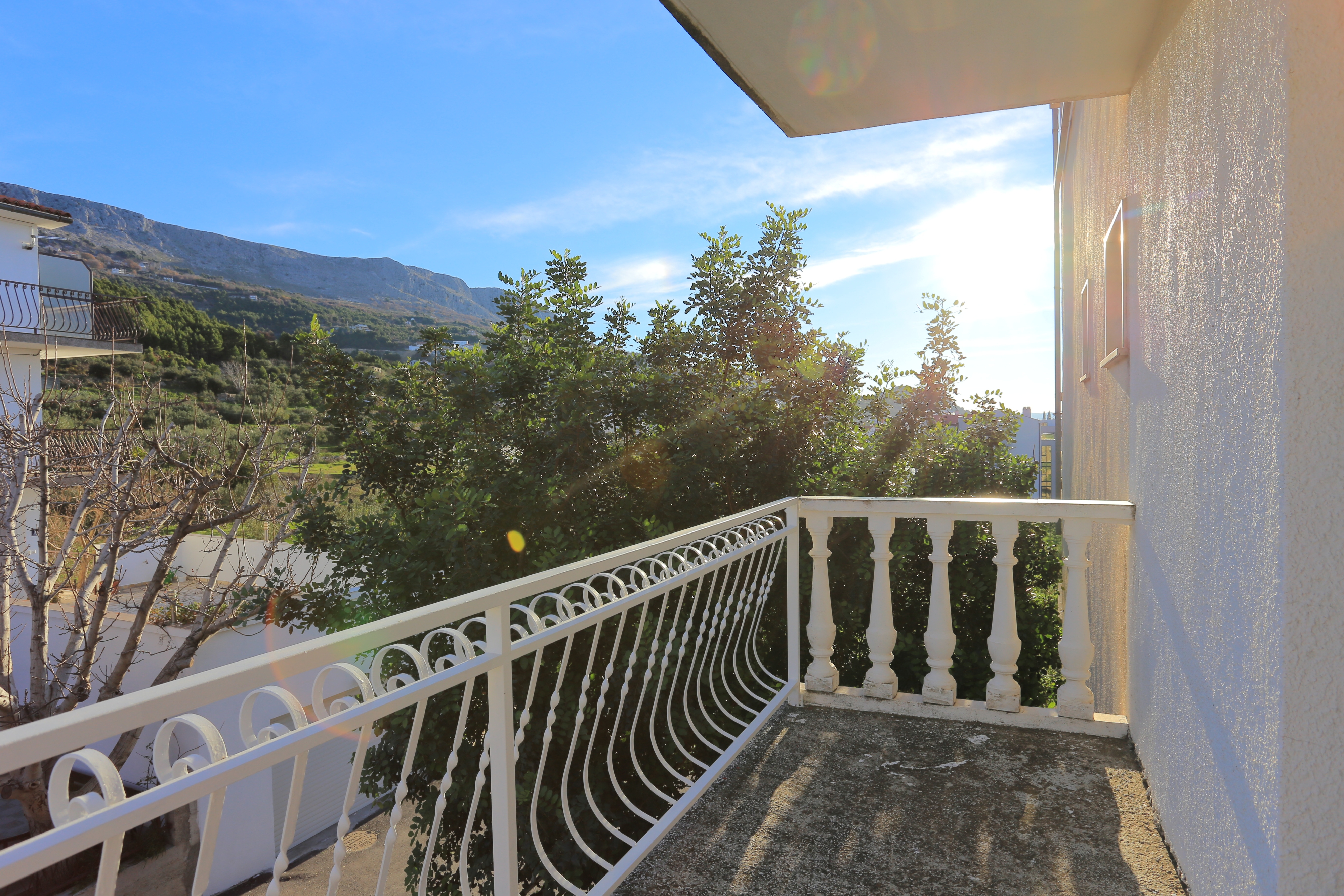 Three bedroom apartment with balcony and sea view Podstrana, Split  A-b