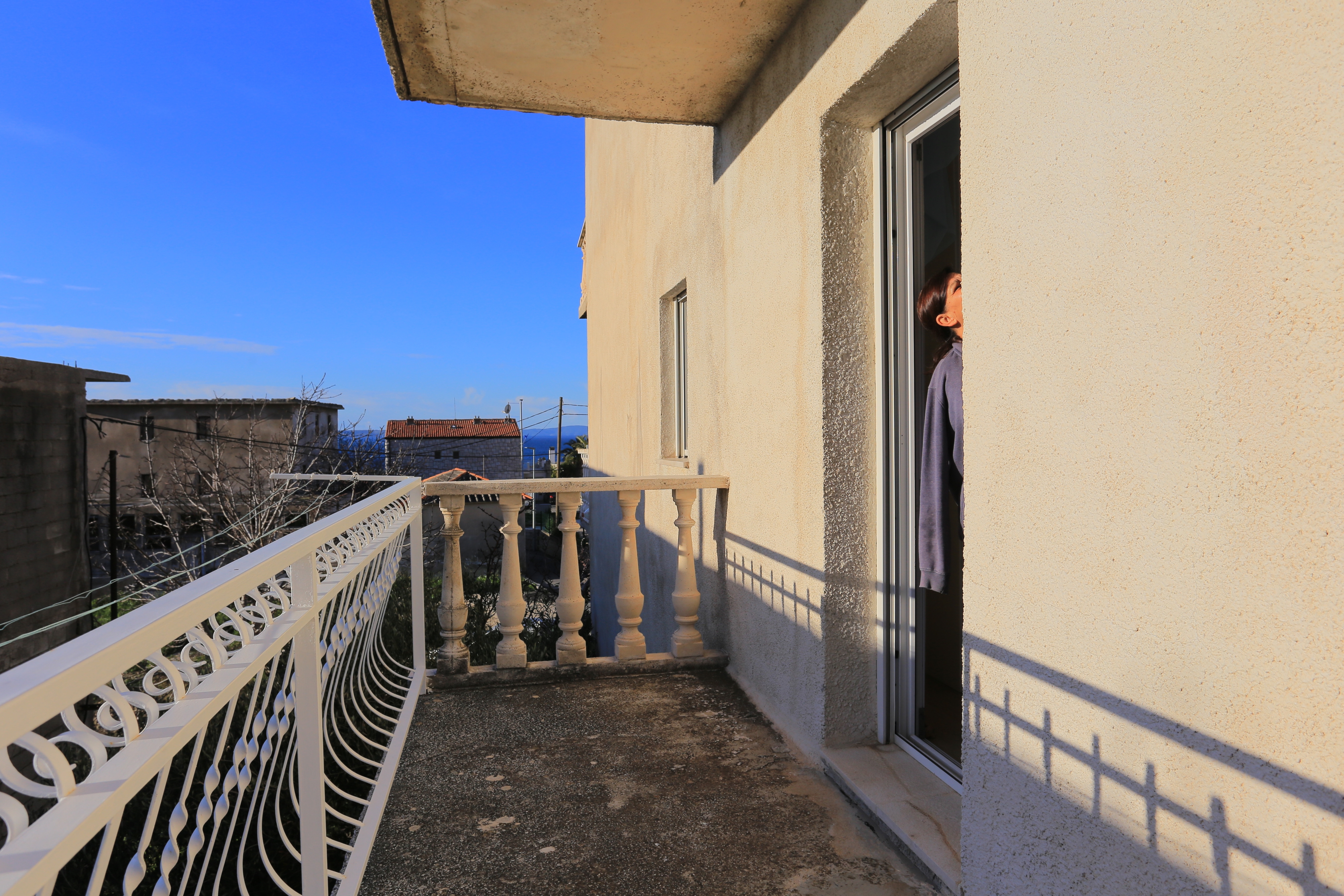 Three bedroom apartment with balcony and sea view Podstrana, Split  A-b