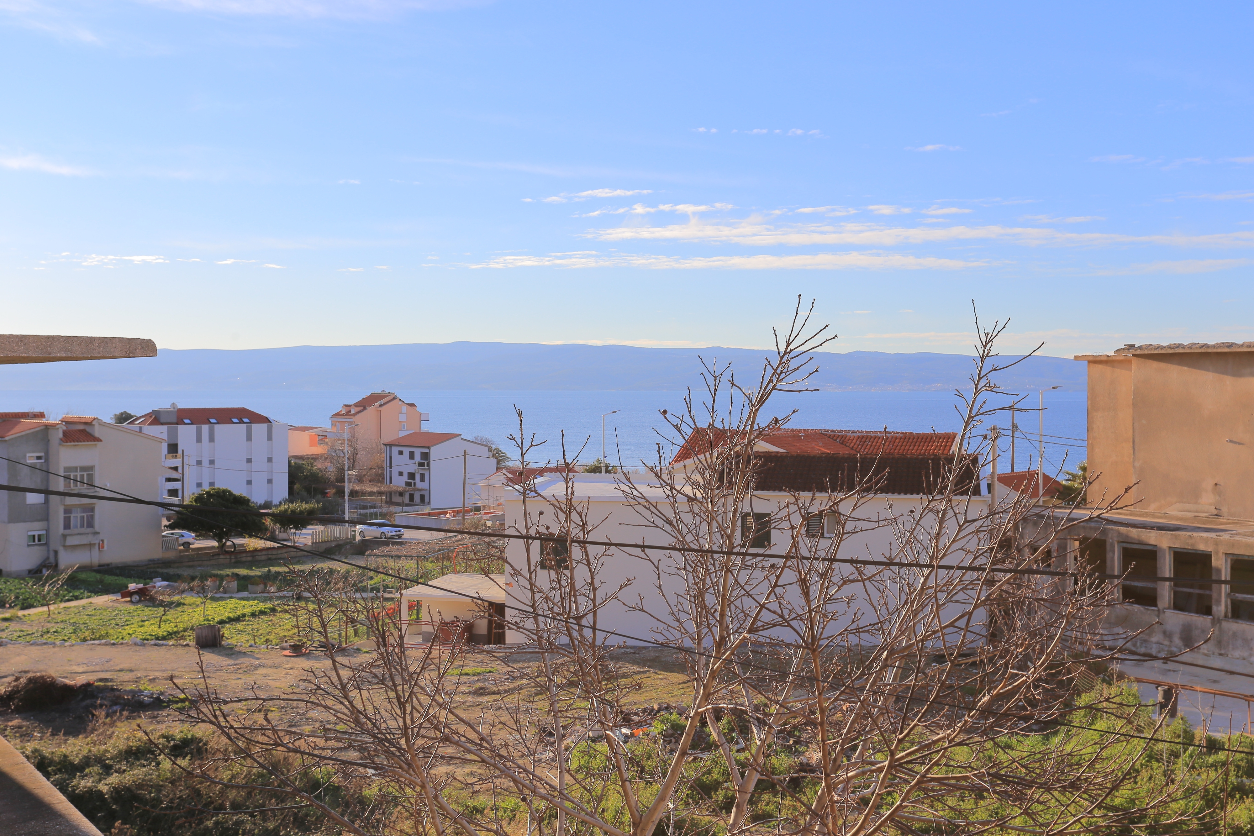 Three bedroom apartment with balcony and sea view Podstrana, Split  A-b