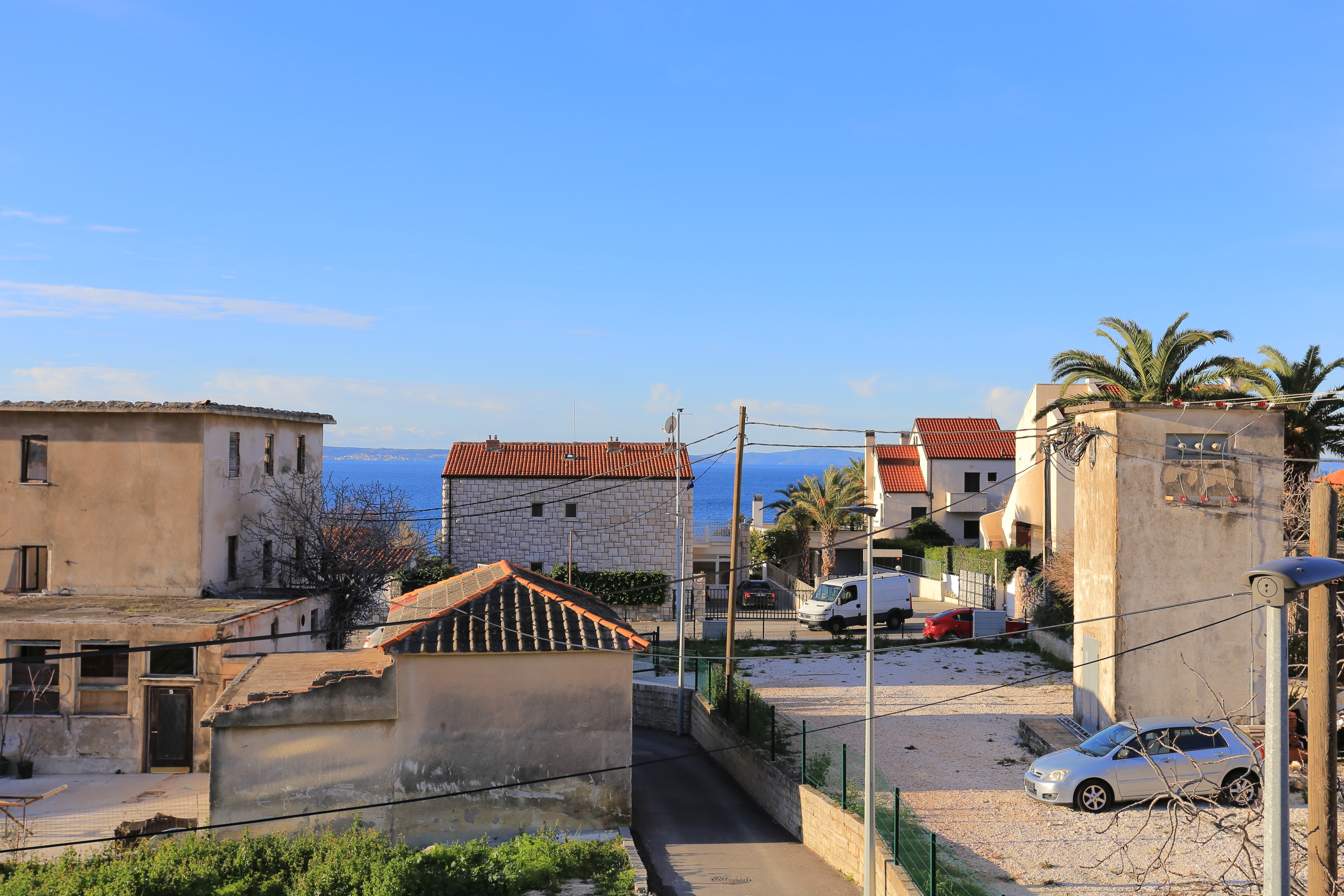 Three bedroom apartment with balcony and sea view Podstrana, Split  A-b