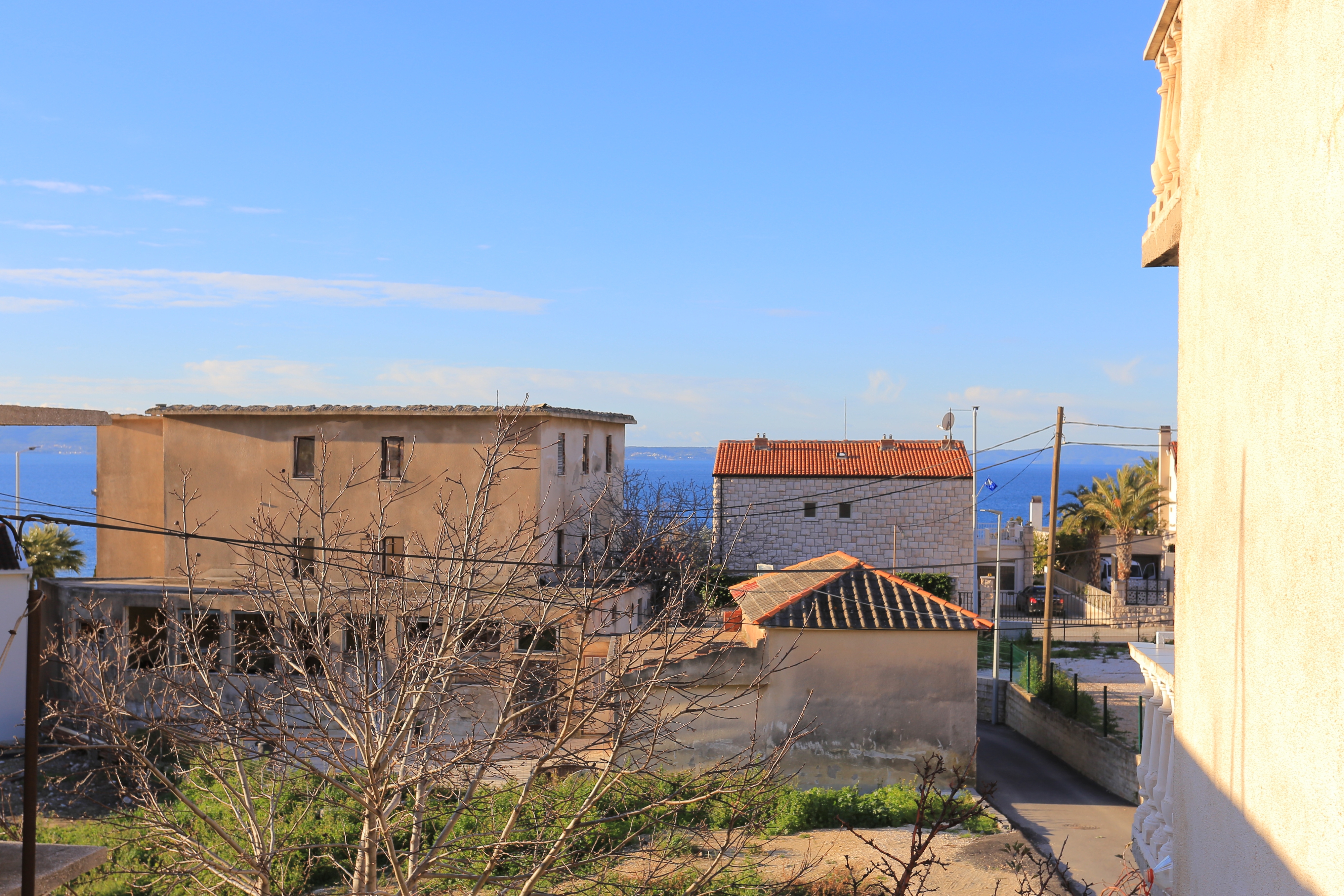 Three bedroom apartment with balcony and sea view Podstrana, Split  A-b