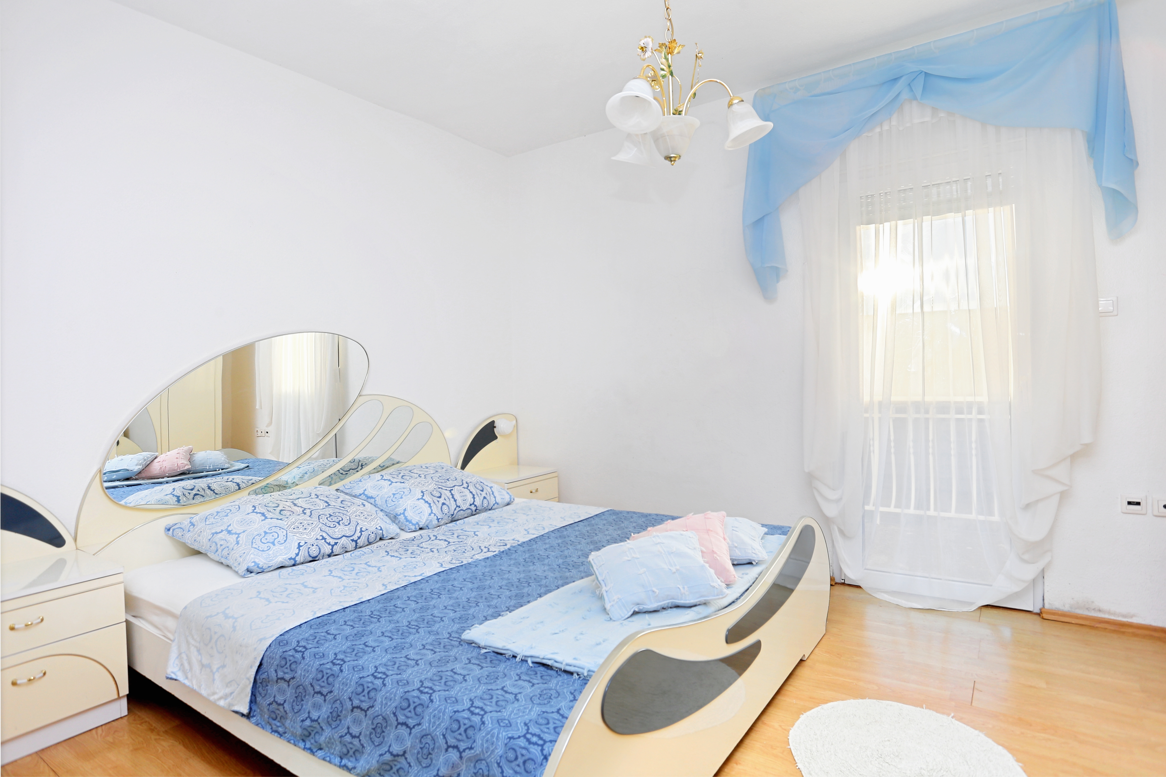 Three bedroom apartment with balcony and sea view Podstrana, Split  A-b
