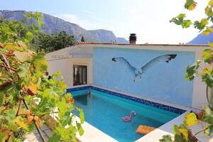 Casa con piscina per famiglia Zakucac, Almissa - Omiš - 17074