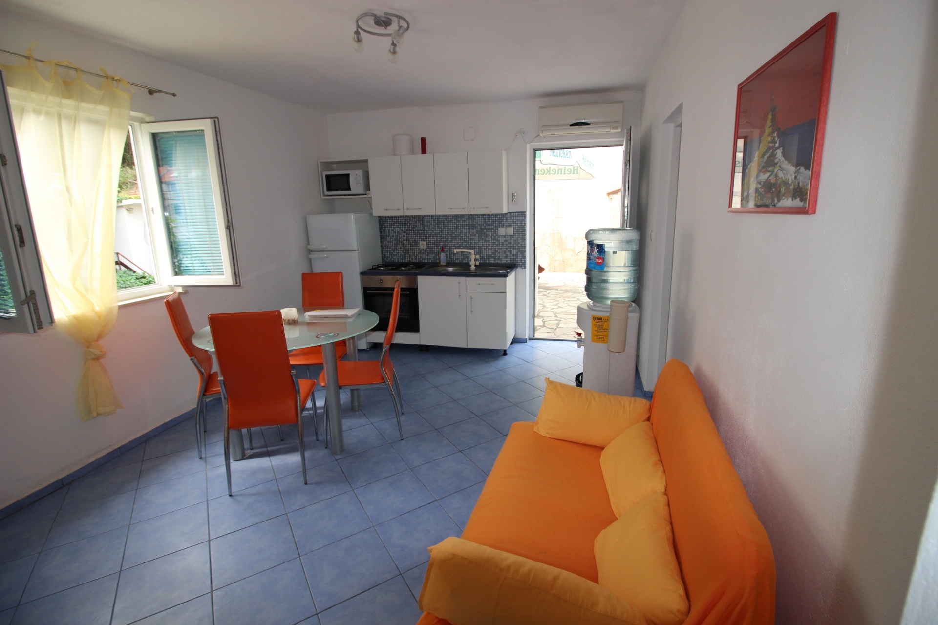 Two bedroom apartment with balcony and sea view Cove Vela Stiniva, Hvar (A-17075-b)