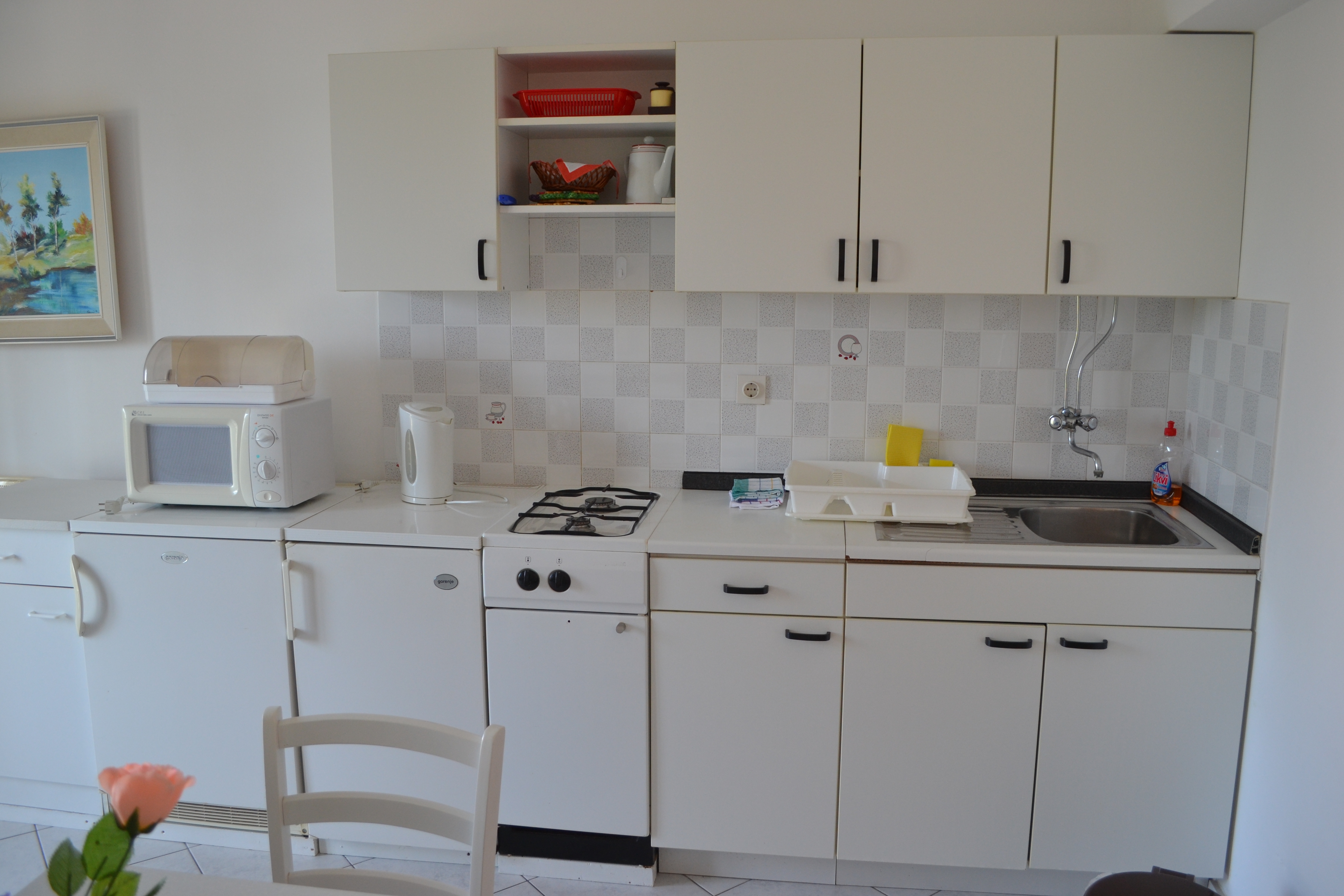 Two bedroom apartment with balcony and sea view Živogošće - Mala Duba, Makarska  A-b