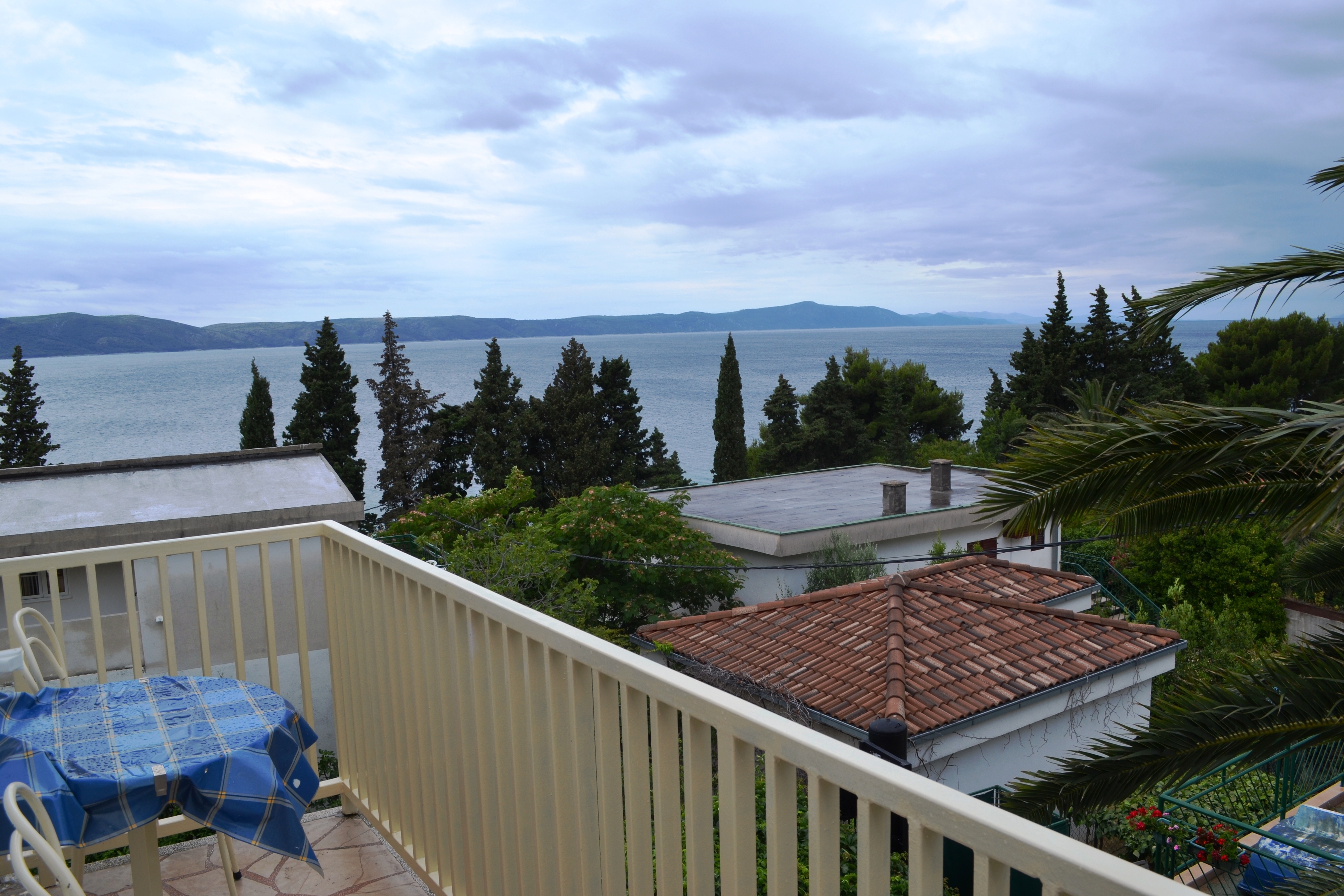 One bedroom apartment with balcony and sea view Živogošće - Mala Duba, Makarska  A-c