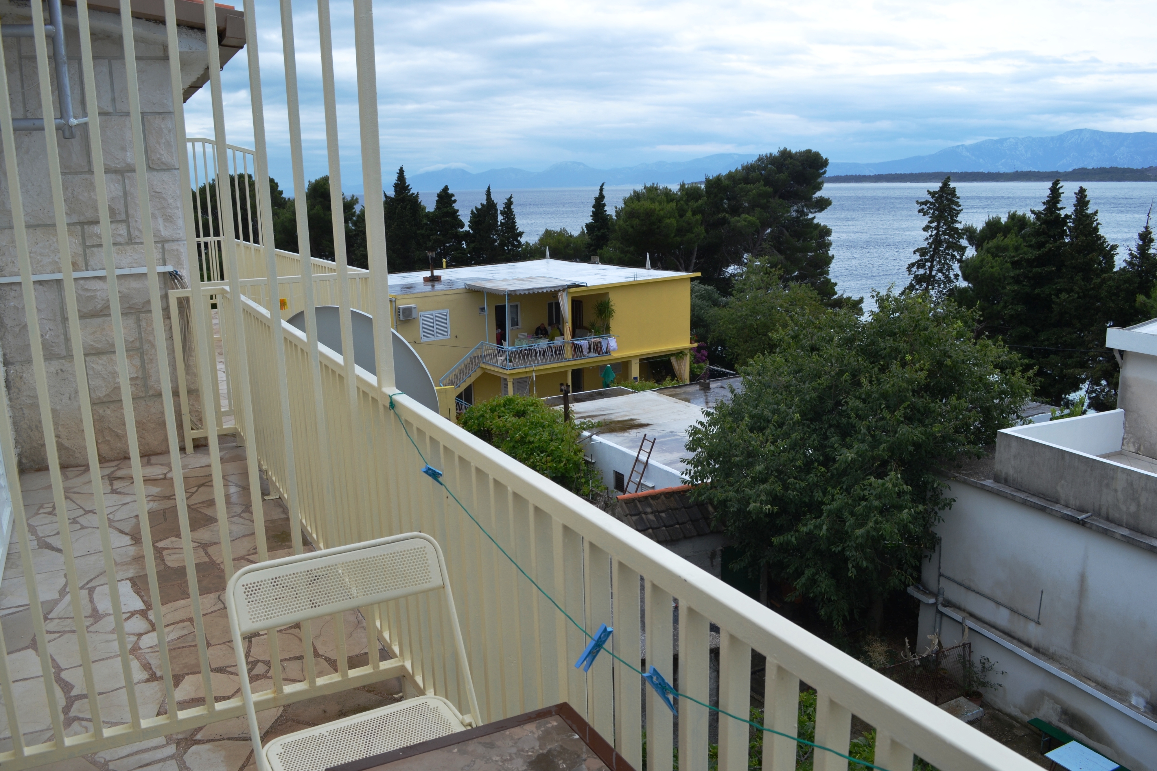 One bedroom apartment with balcony and sea view Živogošće - Mala Duba, Makarska  A-c