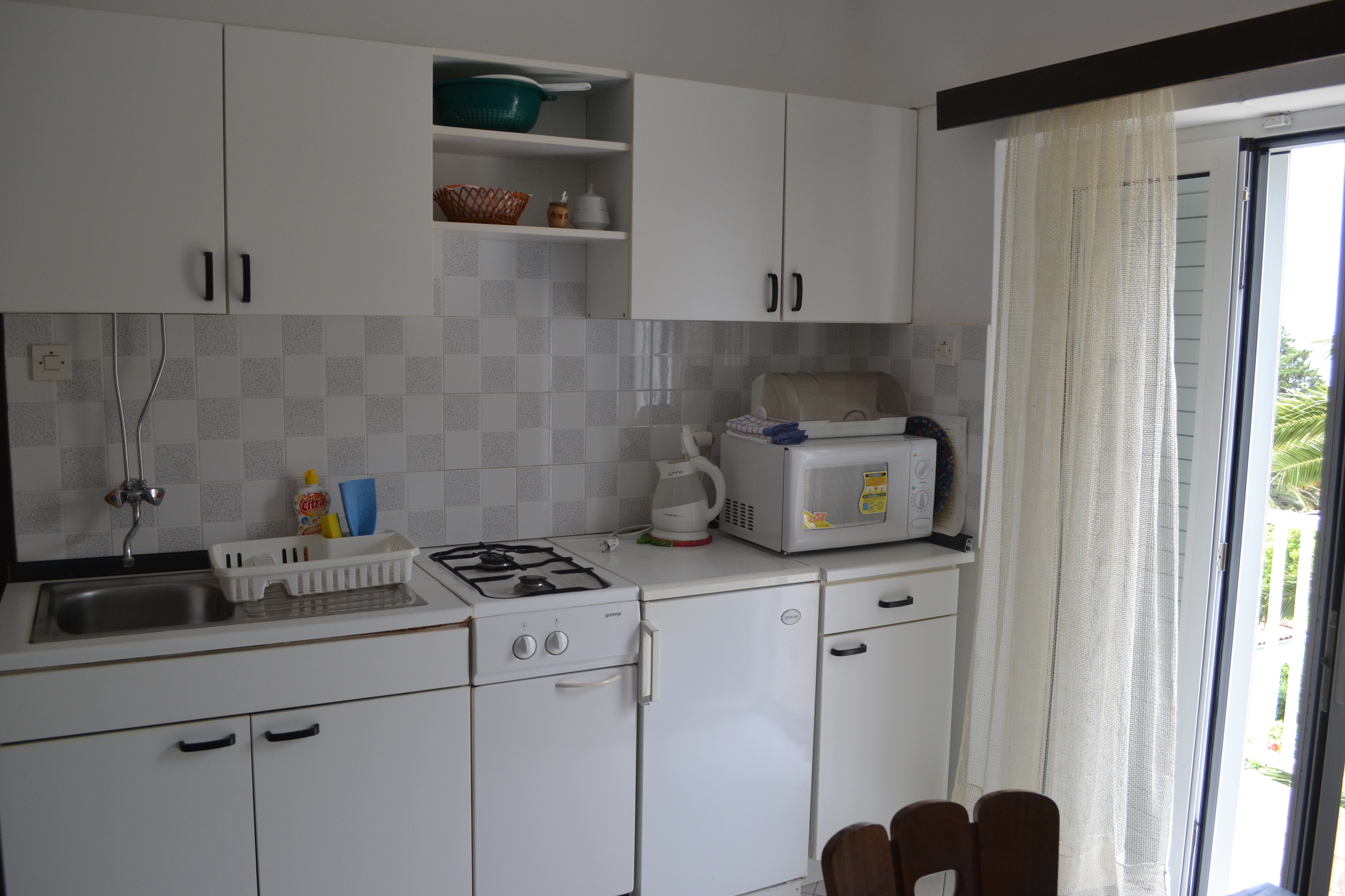 One bedroom apartment with balcony and sea view Živogošće - Mala Duba, Makarska  A-c