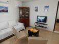 Okrug Donji, Living room in the apartment, air condition available and WiFi.