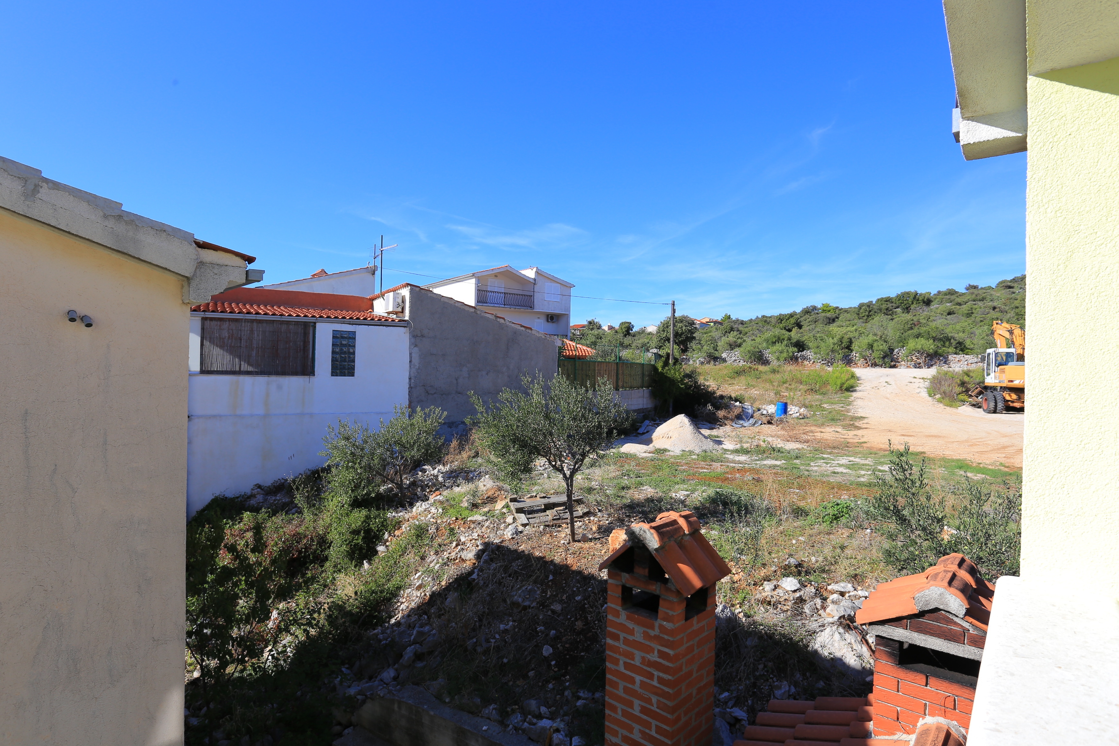 One bedroom apartment with terrace and sea view Cove Oštrička luka, Rogoznica  A-d