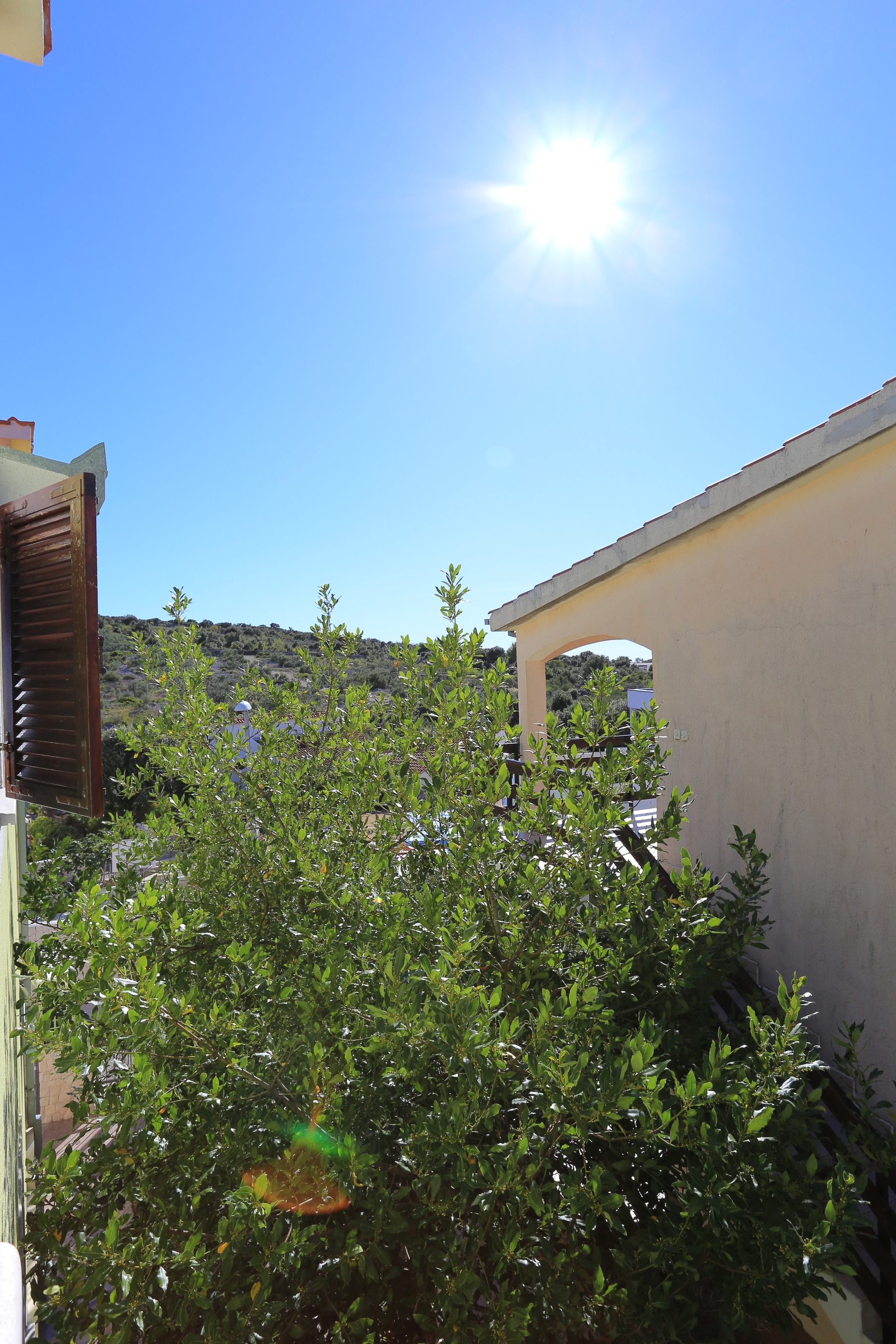 One bedroom apartment with terrace and sea view Cove Oštrička luka, Rogoznica  A-d