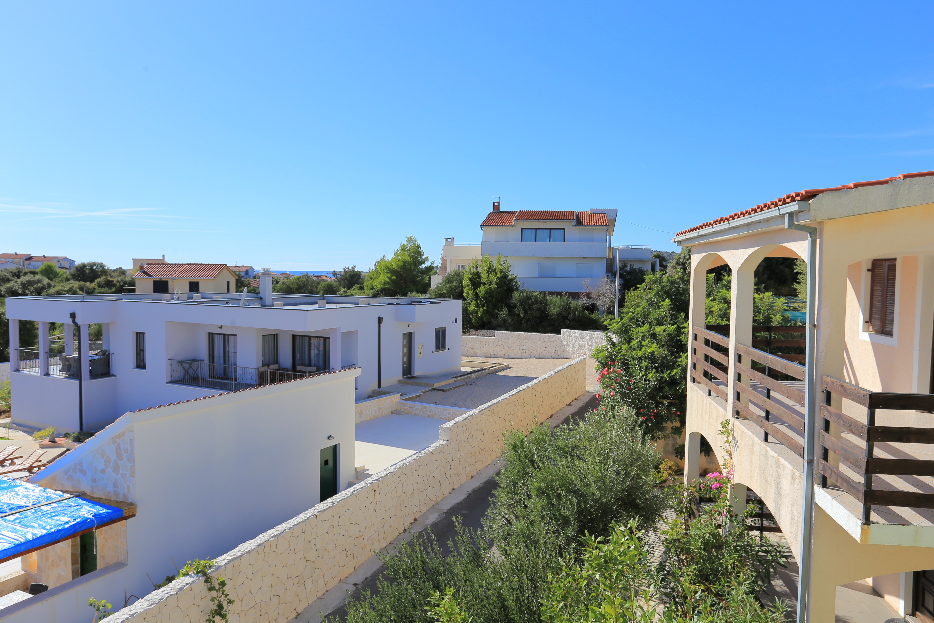 One bedroom apartment with terrace and sea view Cove Oštrička luka, Rogoznica  A-d