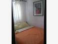 Spavaća soba 1 Seline, Spavaća soba 1 u smještaju tipa apartment, kućni ljubimci dozvoljeni.