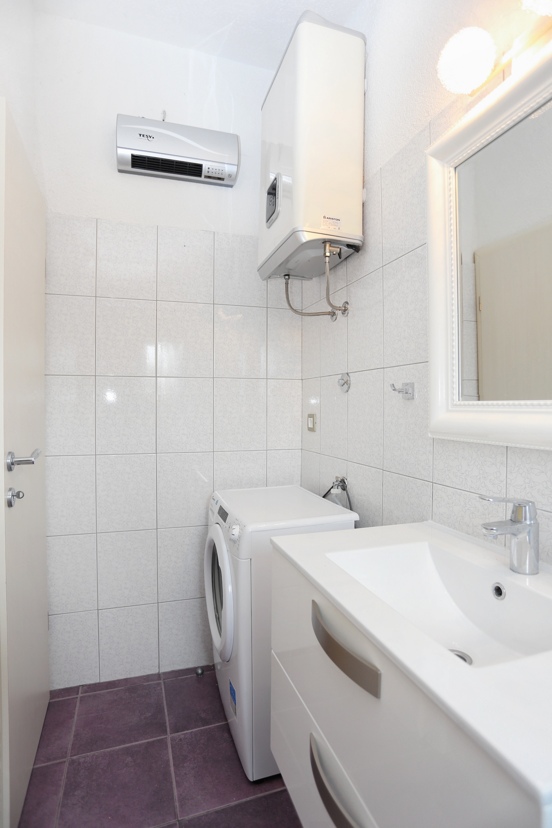 Two bedroom apartment with terrace and sea view Cove Ljubljeva, Trogir  A-a