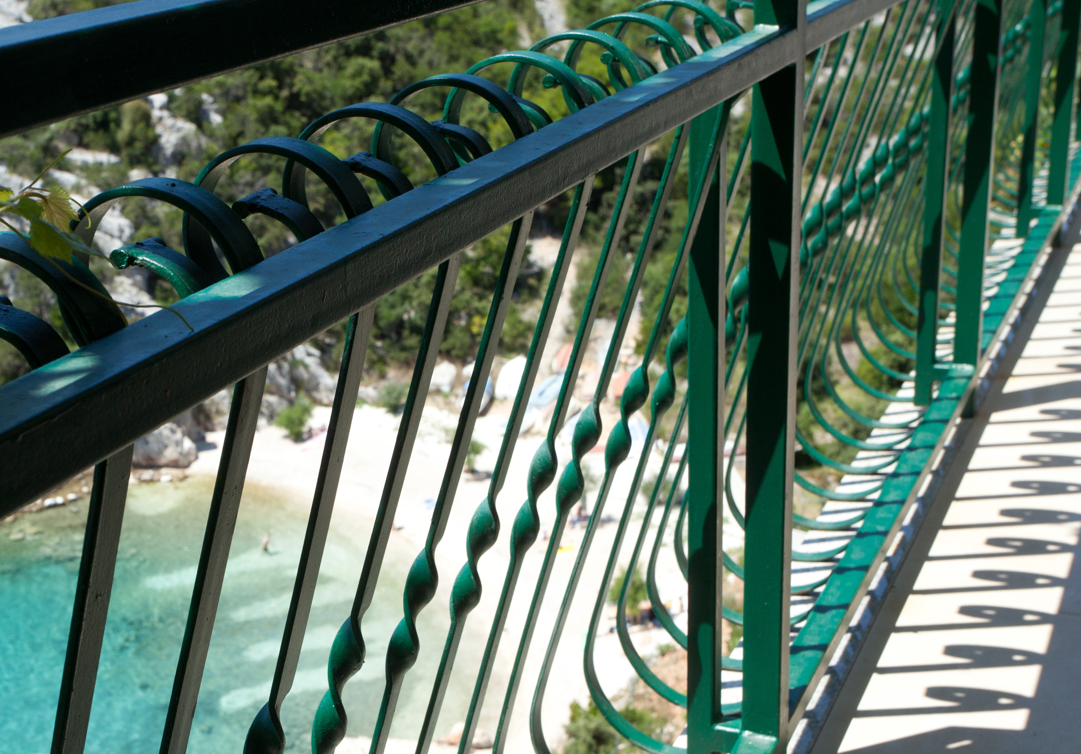 Two bedroom apartment with terrace and sea view Cove Ljubljeva, Trogir  A-c