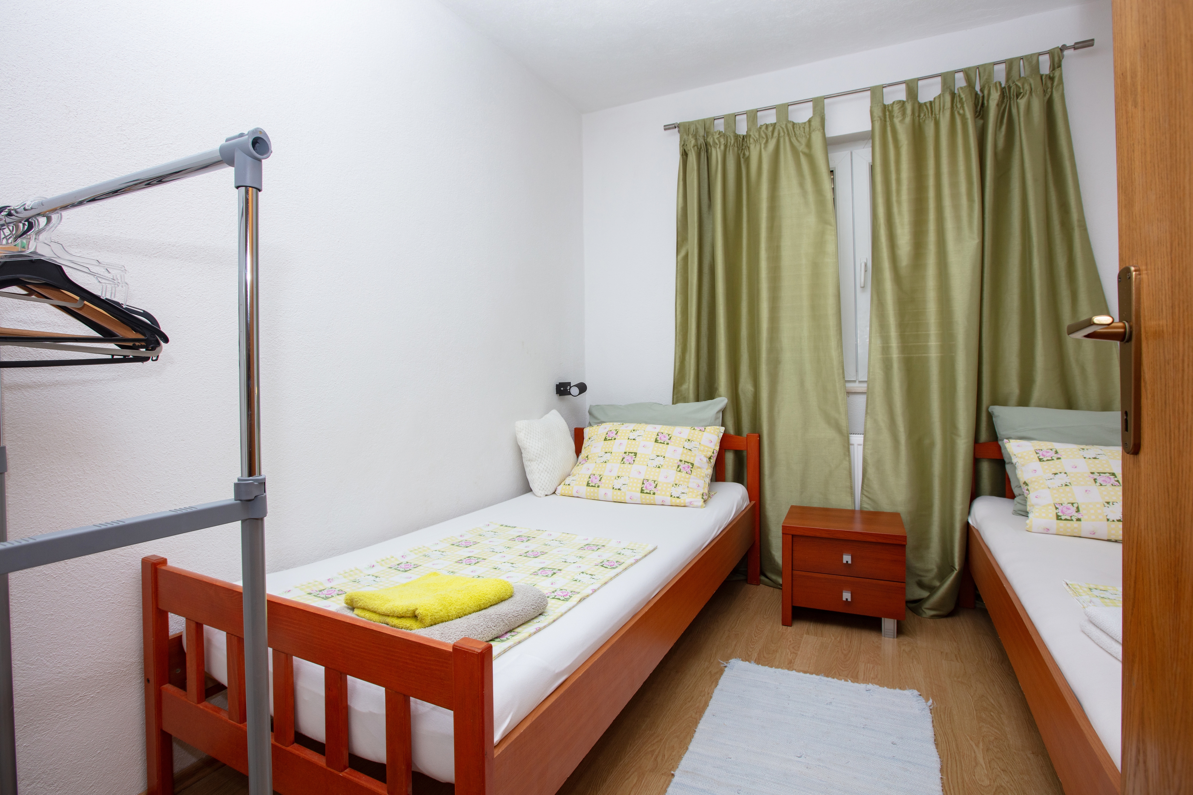 Two bedroom apartment with terrace and sea view Rogoznica  A-b