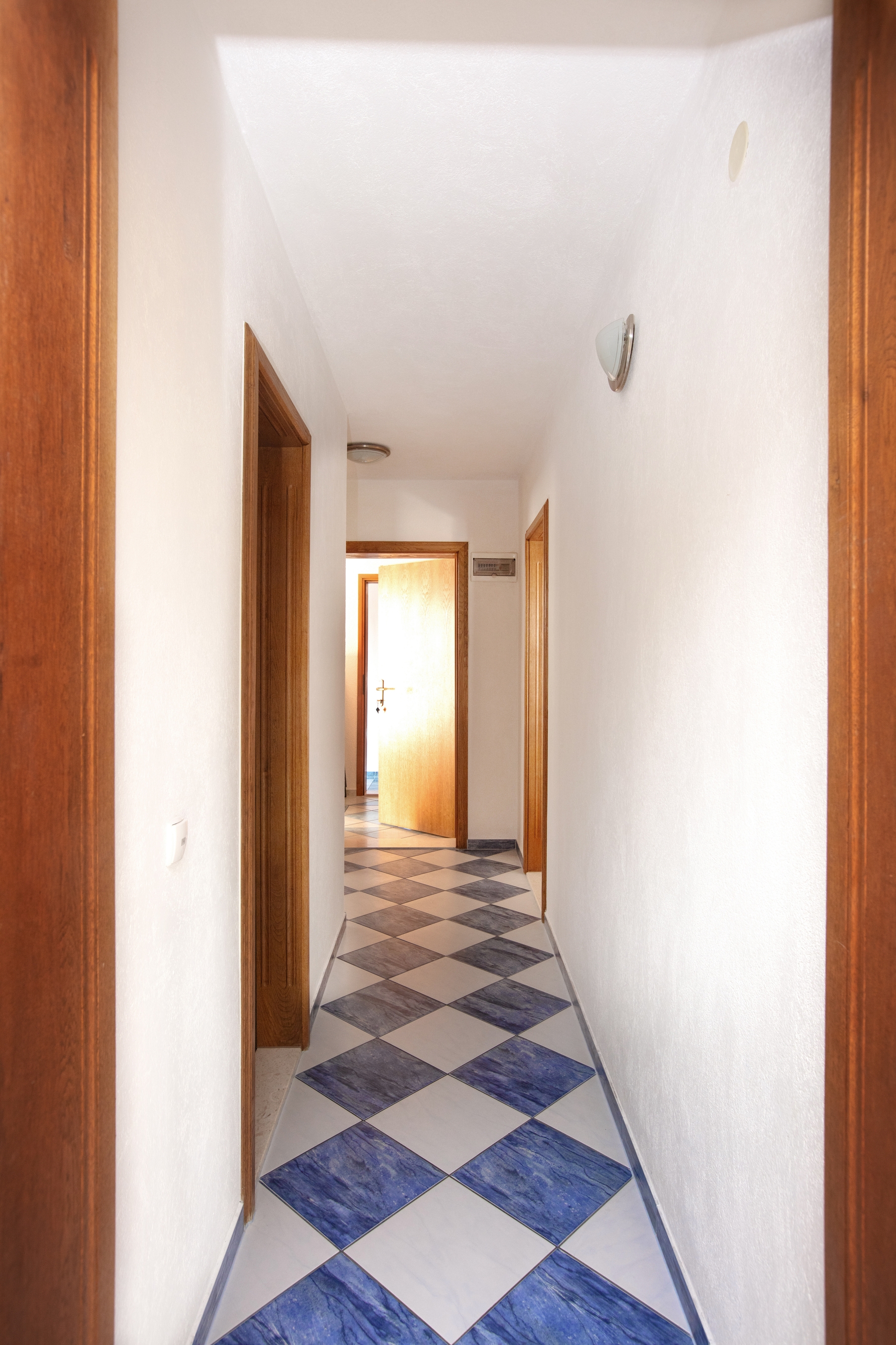 Two bedroom apartment with terrace and sea view Rogoznica  A-b