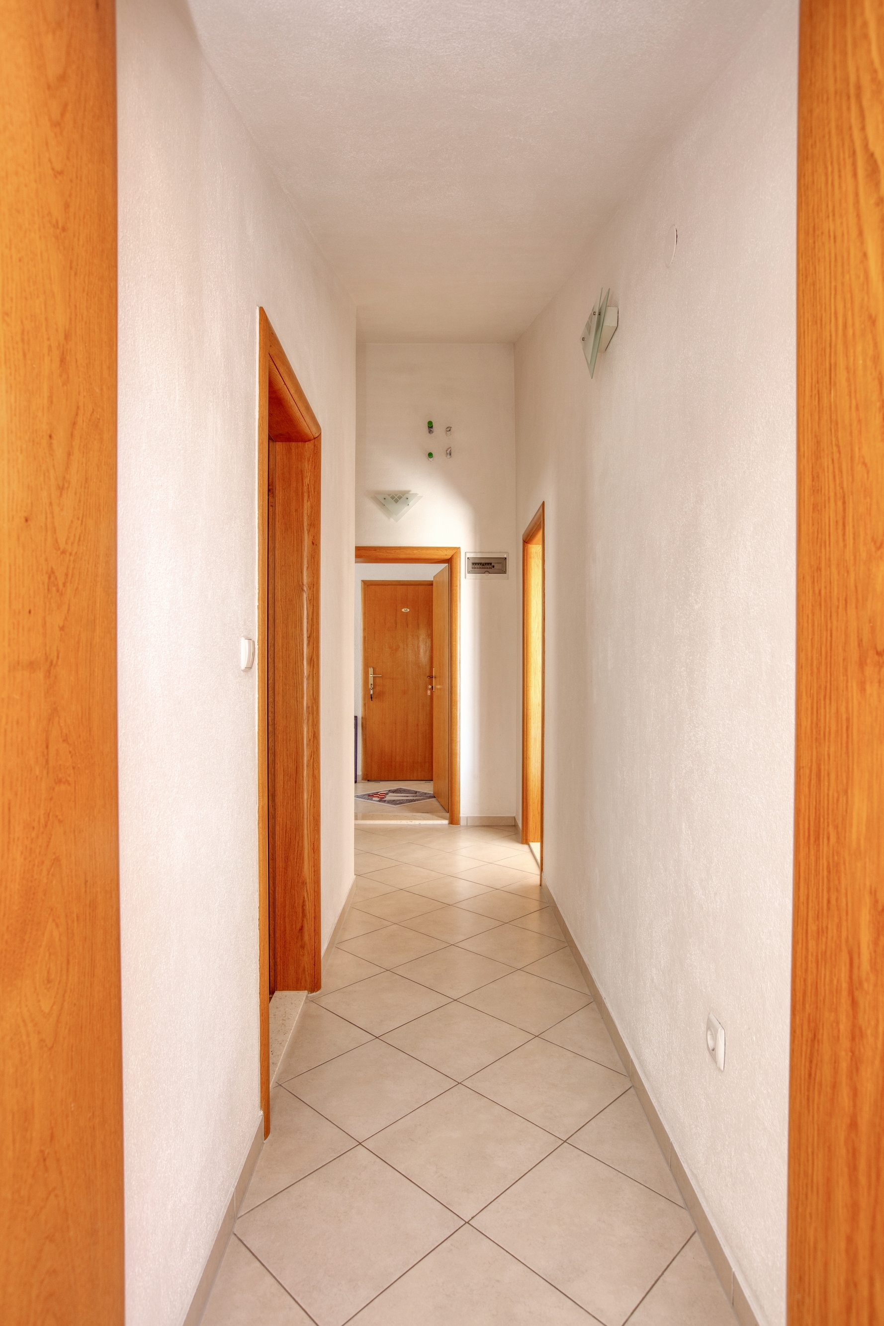 Two bedroom apartment with terrace and sea view Rogoznica  A-d