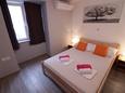 Ložnice 1 Novalja, Ložnice 1 v ubytování typu apartment, s klimatizací a WiFi.