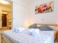 Ložnice Novalja, Ložnice v ubytování typu apartment, s klimatizací a WiFi.