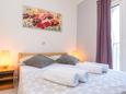Ložnice Novalja, Ložnice v ubytování typu apartment, s klimatizací a WiFi.