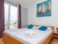 Ložnice Novalja, Ložnice v ubytování typu apartment, s klimatizací a WiFi.